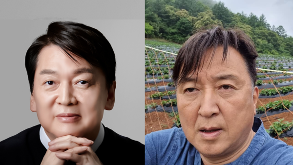 국민의힘 안철수 의원과 김영환 충북지사. ⓒ안 의원, 김 지사 페이스북